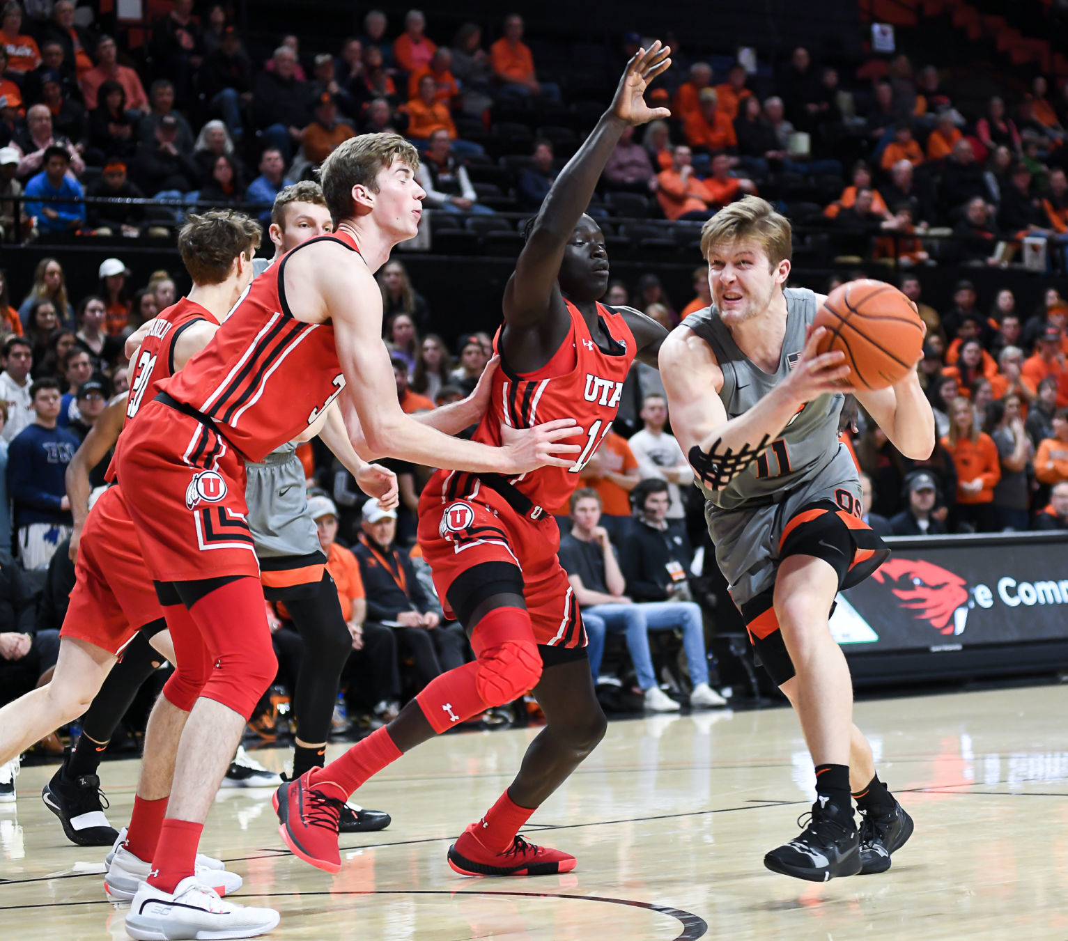 OSU vs Utah mens basketball 02